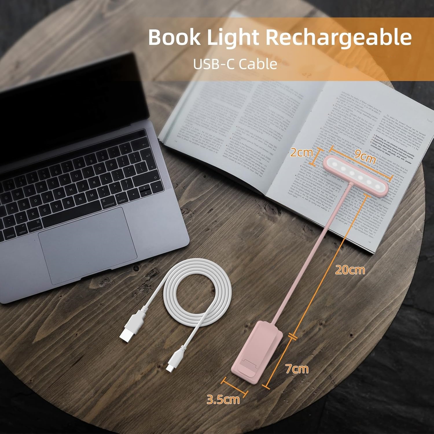 Reading Lamp Book Clamp Black/ - đánh giá và giá Desk Setup Lamp