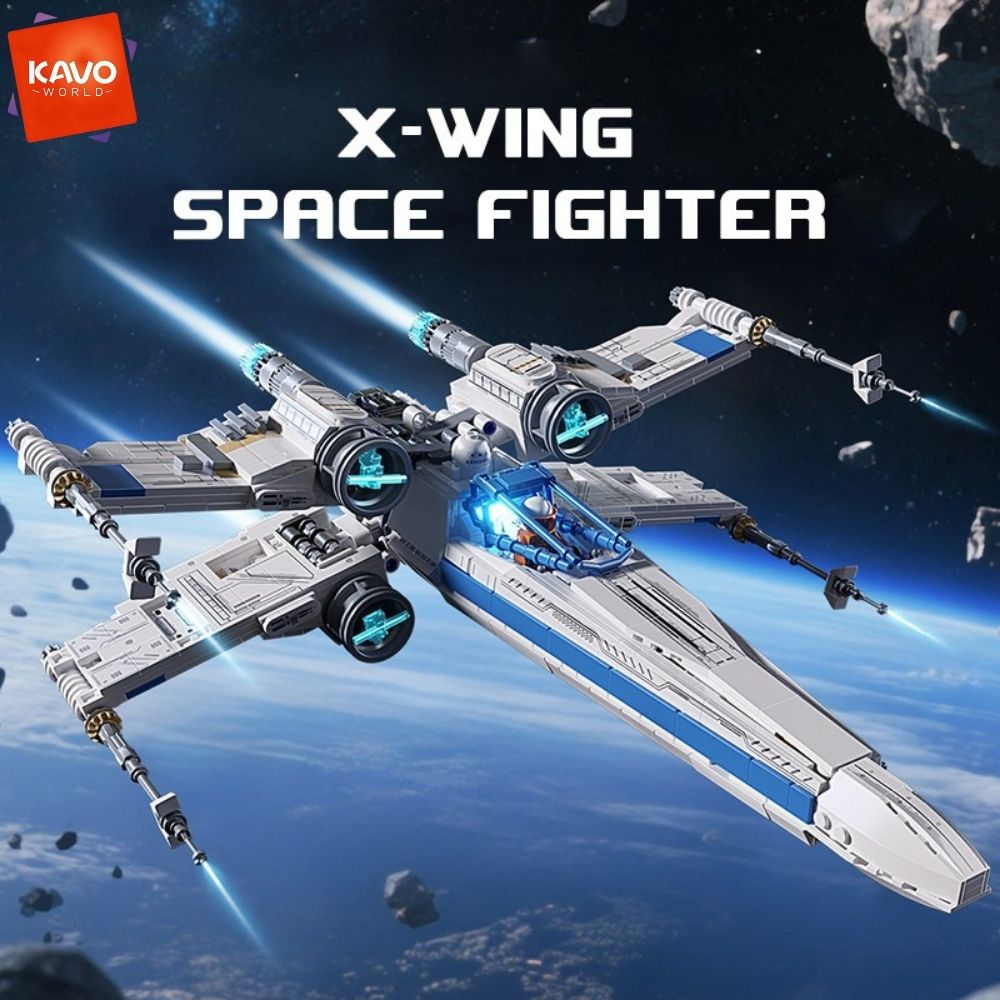 KAVOWORLD 1271pcs Sci-Fi Space - đánh giá và giá Desk Setup Xbox