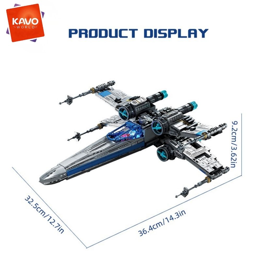 KAVOWORLD 1271pcs Sci-Fi Space - đánh giá và giá Desk Setup Xbox