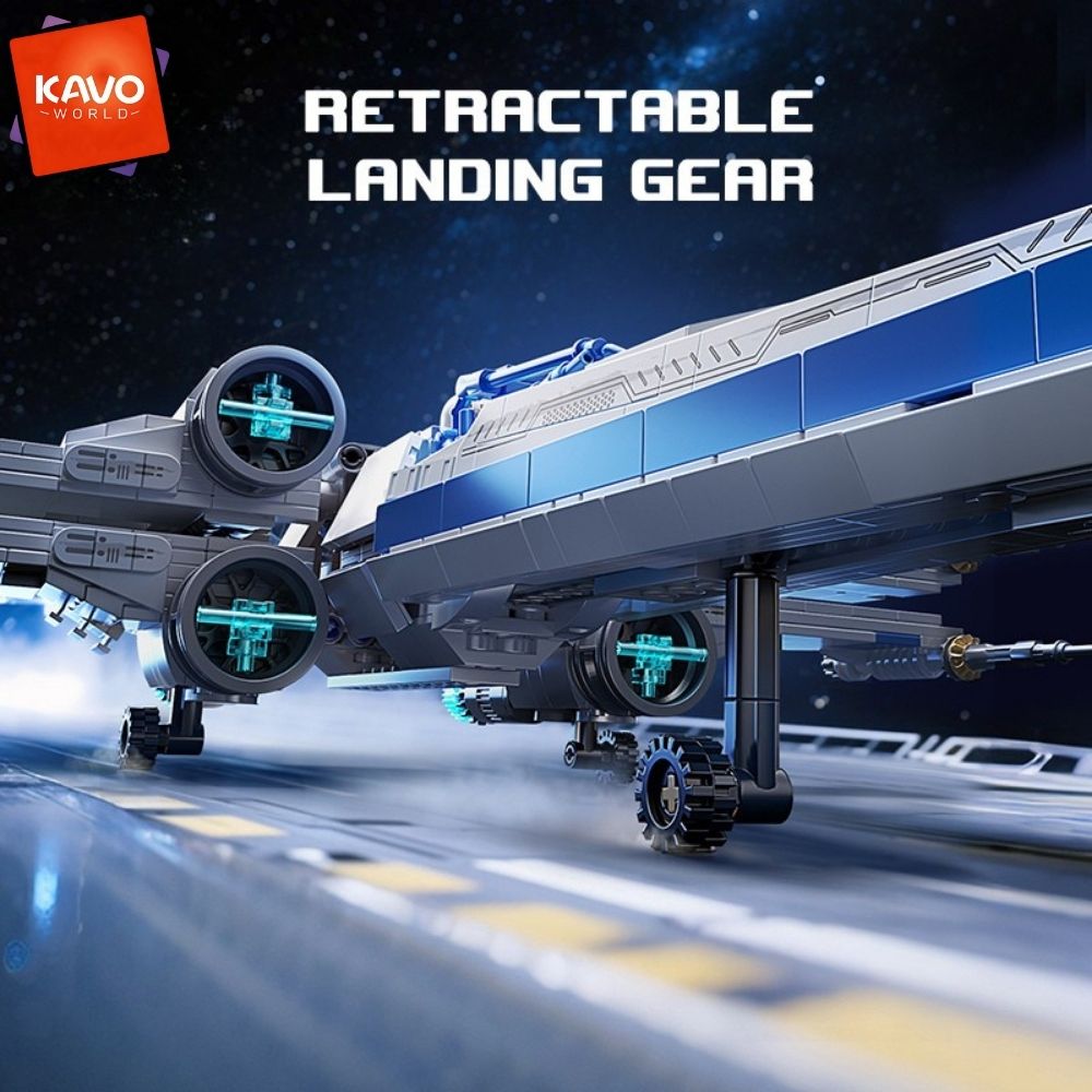 KAVOWORLD 1271pcs Sci-Fi Space - đánh giá và giá Desk Setup Xbox