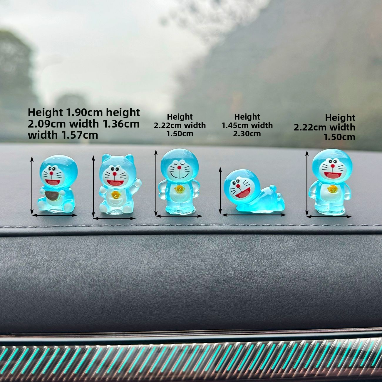 Doraemon Glow Desktop Ornament - đánh giá và giá Desk Setup Lamp