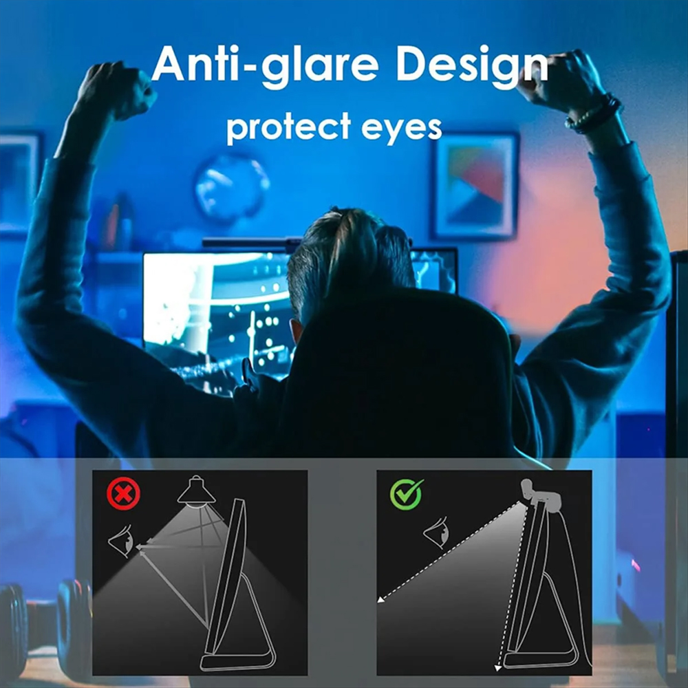 2PCS RGB Monitor Light Bar Set - đánh giá và giá Setup Desk Monitor