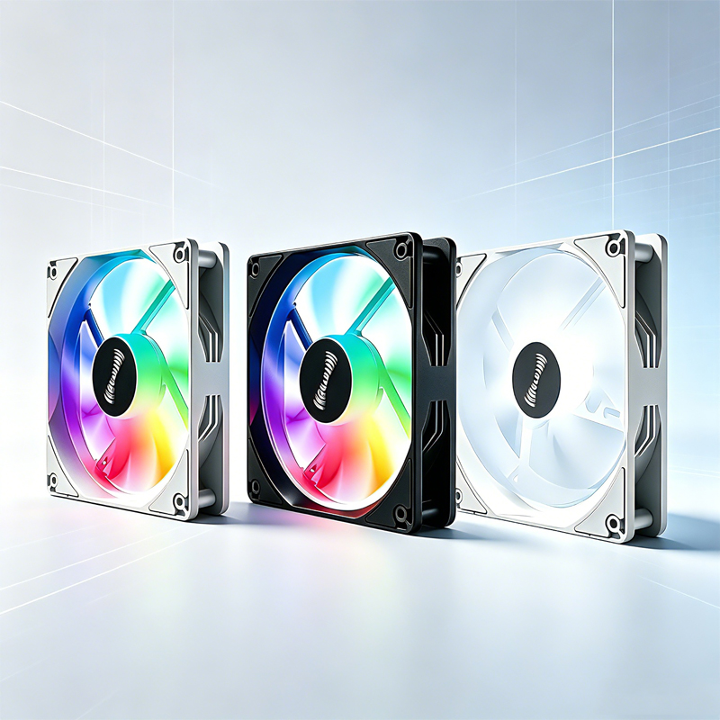 120mm PC Case Fan 12V RGB Cycl - đánh giá và giá Desk Setup Lamp