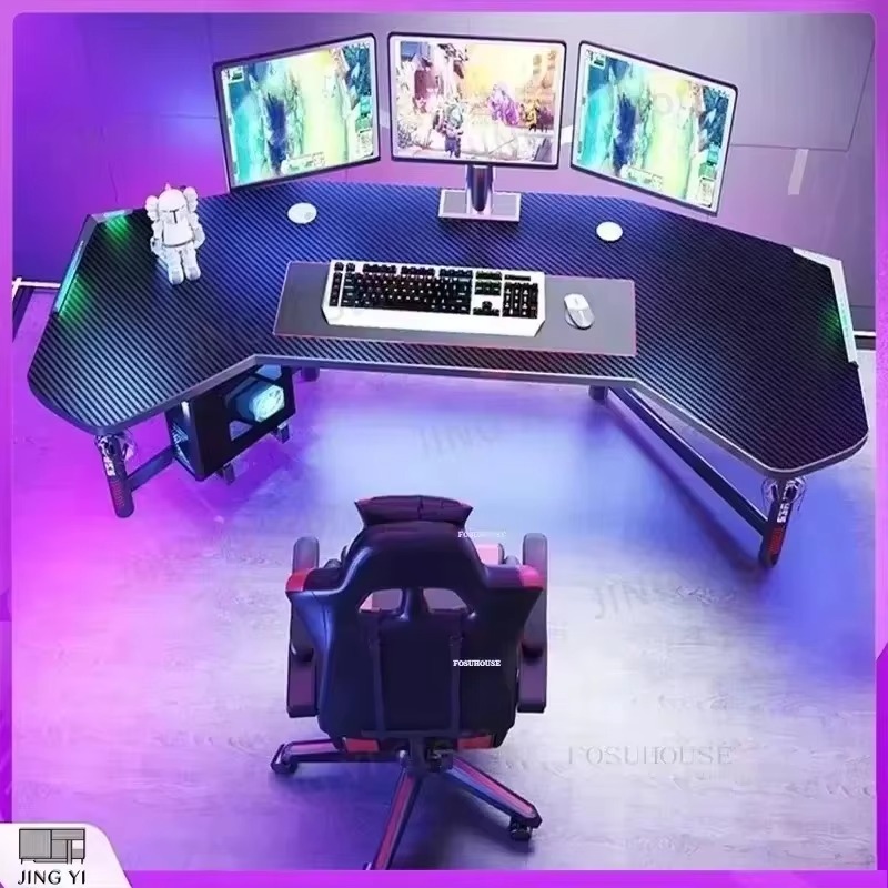 Professional Gaming Desk Ergon - đánh giá và giá Desk Setup L Shaped