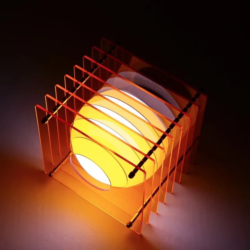 DIY Moon Lamp Acrylic Thousand - đánh giá và giá Desk Setup Lamp
