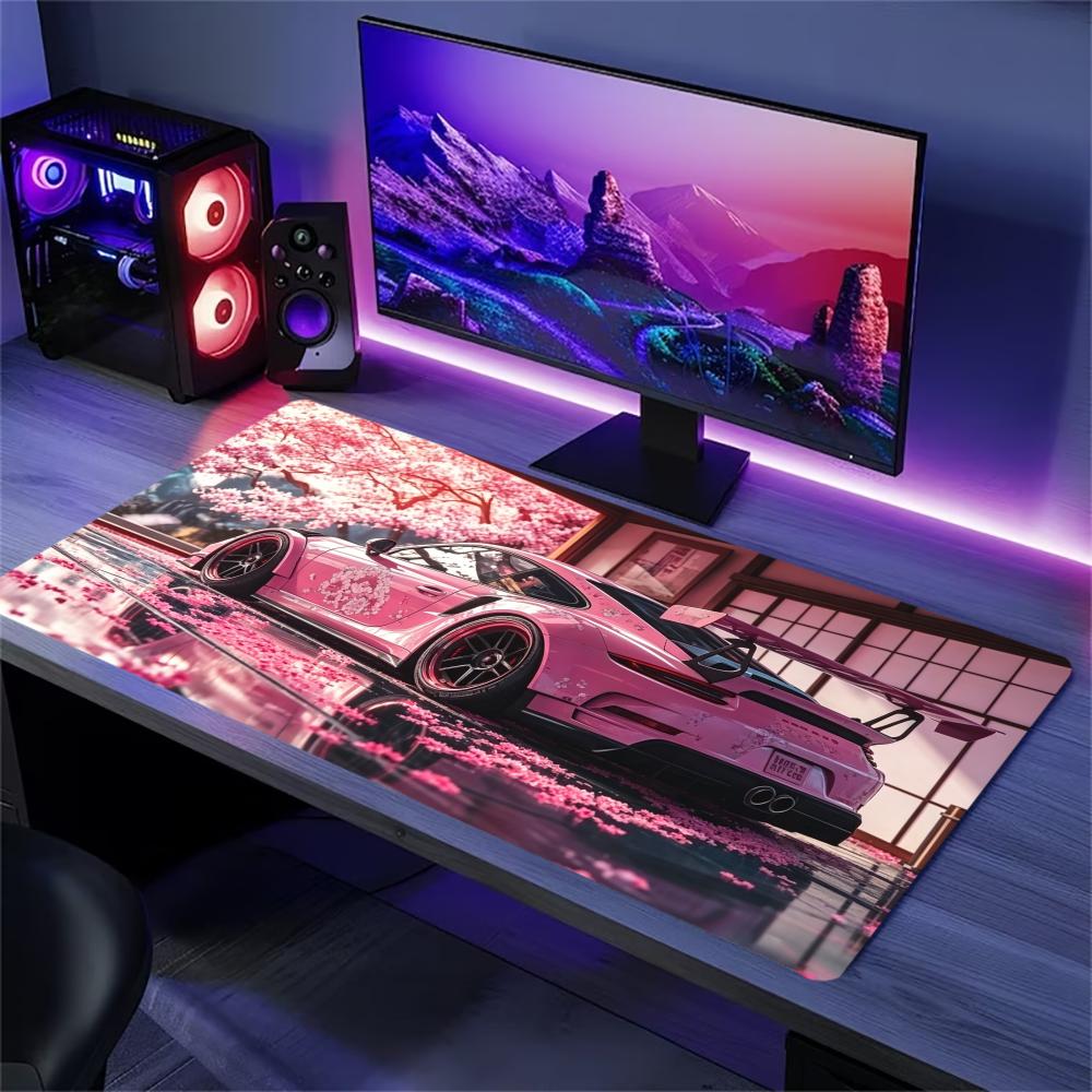 Sakura Sports Car Extended Des - đánh giá và giá Desk Setup Pc And Laptop